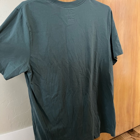 Men’s Nike Dri-Fit Shirt Olive Green Size L - Picture 4 of 5